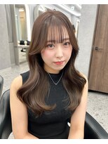 ボタン ハカタ(VOTAN hakata)&nbsp;【福岡美容室/小山田】韓国ヘア×ブリーチなしベージュ