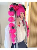 【hinari】#体育祭ヘア #盛り髪
