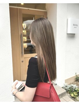 ムード(MOOD.) 〔ルーツカラー〕ミルクティーベージュ