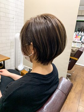 ライフ 星田店(Lyfe) 小顔ショートボブ耳かけ_アッシュベージュワンカール_57