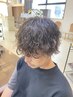 メンズ限定　カット＋特殊パーマ＋眉カット￥14500
