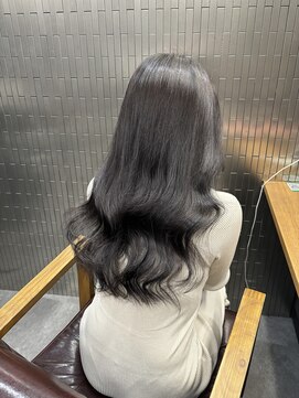 ボアップ 京橋店(boappu) #透明感カラー#グレージュ#グレージュカラー#髪質改善