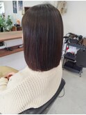 切りっぱなしボブ
