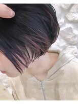 モアナ バイ ヘッドライト うるま店(Moana by HEADLIGHT)&nbsp;Moana【うるま】#イヤリングカラー#インナーカラー#ボブ