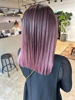 メリー オオサカ(Merly Osaka)&nbsp;lavender pink balayage