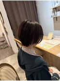 乾かして楽チンショートヘア！
