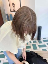 ノエ(noe)&nbsp;くびれヘア/アプリコットオレンジ/ハイライトカラー/栄r154