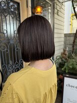 チョコレート(chocolate)&nbsp;髪質改善ナチュラルイメチェンボブ20代30代40代50代