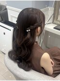 ねじりのハーフツイン