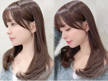 ロンド メリー 大宮(Lond merry)の写真/ばっさりとカットしなくても雰囲気が変わる韓国レイヤー。色っぽさと華やかさを兼ね備えた小顔ヘアに[大宮]
