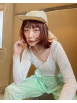 チクロヘアー(Ticro hair) @nkkn15 Orange brown