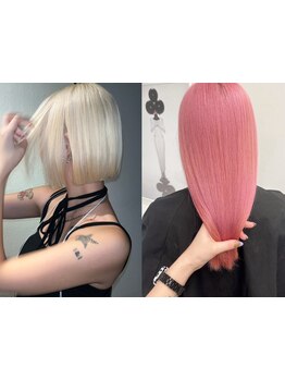 圧倒的センス＆ブリーチ技術が生み出すオートクチュールなデザイン《カラーご相談クーポンあり◎》