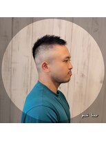 ピヴォヘアー(pivo hair)&nbsp;メンズ　フェードカット　ベリーショート