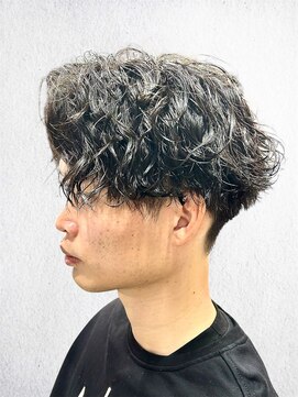 アノ(Ano.) 大分20代30代スパイラルパーマセンターパート波巻きスパイラル