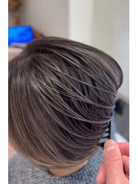 アッシュ 戸田公園店(Ash) 白髪ぼかし×グレージュハイライト