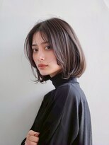 プラス ファースト ヘア(Plus 1st)&nbsp;シルキーワンレンボブ×シースルーバング