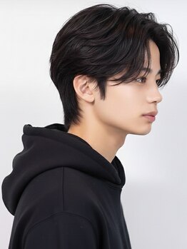 men's salon Gthree３【メンズサロンジースリー】の写真/【メンズ特化理美容師在籍店ならではの高い技術が人気】色気+個性を引き出す[ハイトーンカラー]で印象UP！