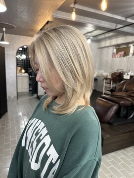 アヤメ 巣鴨店(ayame) (ayame巣鴨)ハイブリーチ_セミロング_tokio_巣鴨2