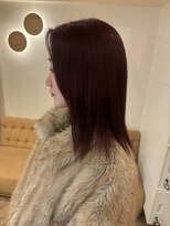 ラヴィズム 名駅店(LUVISM)&nbsp;ボルドー/チェリーレッド/ブリーチなしダブルカラー/yuria