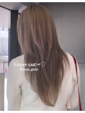 クム(kumu) 韓国へア/レイヤー/顔周り/ボブ/透明感カラー