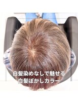 アッシュ 中山店(Ash)&nbsp;【家郷限定】白髪染めを使わない白髪ぼかしカラー
