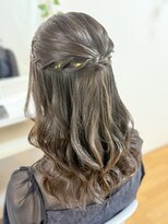 ジェキータ 京都駅前店(GEKITA)&nbsp;オール外巻きハーフアップ【京都/ヘアセット/着付け】