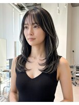 ハーツオオサカ(HE:ARTS OSAKA)&nbsp;ハイライトとの相性抜群垢抜けレイヤースタイル