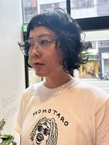 ブクレット(Bouclettes)&nbsp;ショートデザインパーマ/顔まわりカット