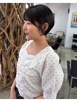 ソーソー(SoSo)&nbsp;ショートボブ7.31ダークパープル