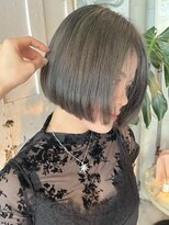 ホテリー(Hotely)&nbsp;オリーブグレージュ  ×   ボブ