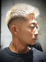 メッツ 原宿(METS)&nbsp;MEN'S/ハイトーン×アップバングショート×フェード