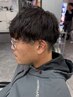メンズカット+無造作パーマ￥11000[町田/メンズパーマ/ツイストパーマ/眉毛]