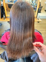 ルークス 中央林間(LOOOKS)&nbsp;縮毛矯正　とにかく真っ直ぐが扱いやすいということで！