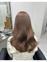 Valone Tokyo レイヤーカット/韓国ヘア/髪質改善【12/1NEW OPEN（予定）】&nbsp;ba20708_ブリーチなしダブルカラーベージュ韓国レイヤー髪質改善