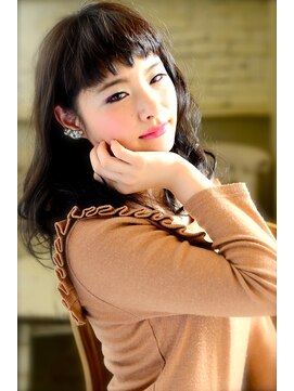 シェア(SHARE hair make works) 『SHARE』☆ゆるフェミウェーブとレトロバングMIX☆