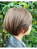 ニースヘアギャラリー 上野御徒町店(Neece hair gallery by across)&nbsp;《Kiko＊おすすめ》伸びしかけ丸みのある可愛いショートボブ＊