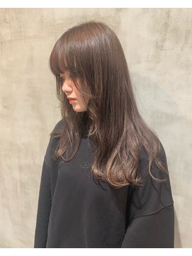 イル(ill) グレージュ パープルシルバーカラー