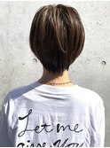 【LA PENSEE】ショートの襟足スッキリスタイル