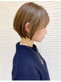 【morio札幌】2020人気大人かわいい丸みショートボブ