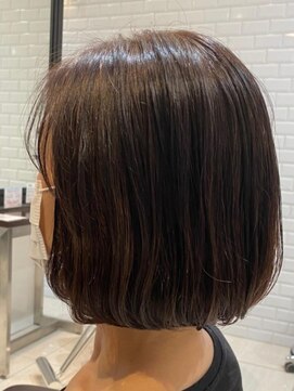 ミューズ 新浦安店(HAIR&NAIL MUSE) マチルダボブ前髪アースカラーうるツヤ