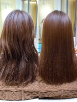 シェア 梅田 バイ ケーツー(SHARE 梅田 by k-two) 酸性縮毛矯正/ダメージレス縮毛矯正/30代/40代/50代/白髪染め