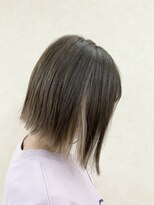 トップヘアー 中庄店(TOP HAIR fuapua)&nbsp;前下がり切りっぱなしボブ