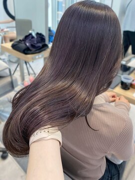 ラル 立川(lar) ラベンダー_アースカラーデザインカラーアッシュグレージュ