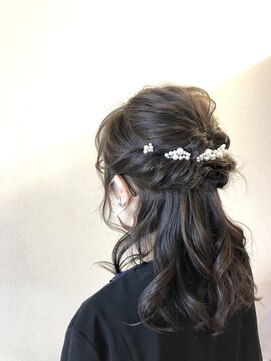 スタジオフィット(STUDIO FITTO) ・お呼ばれハーフアップ・