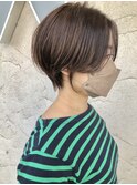 ハンサムショート&アッシュブラウン