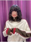 ウルフパーマ/くるくるパーマ/くせ毛風パーマ