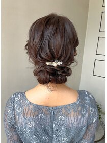 ホワイトルーム(White Room) シニヨン × hair arrange