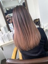 ユートピア(U topia)&nbsp;バレイヤージュ/ショコラベージュ/ハイライト/ピンクカラー