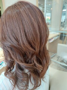 ヘアーズ 本店(HAIRZ) 《HAIRZ》藤井☆艶可愛ガーネットカラー