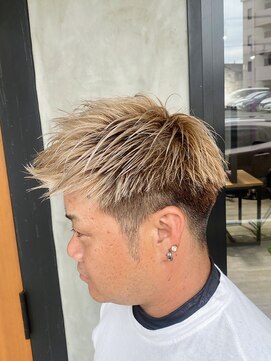 ラッキーヘア 加古川(Lucky Hair) 流行中！スパイキーショート【芝本】